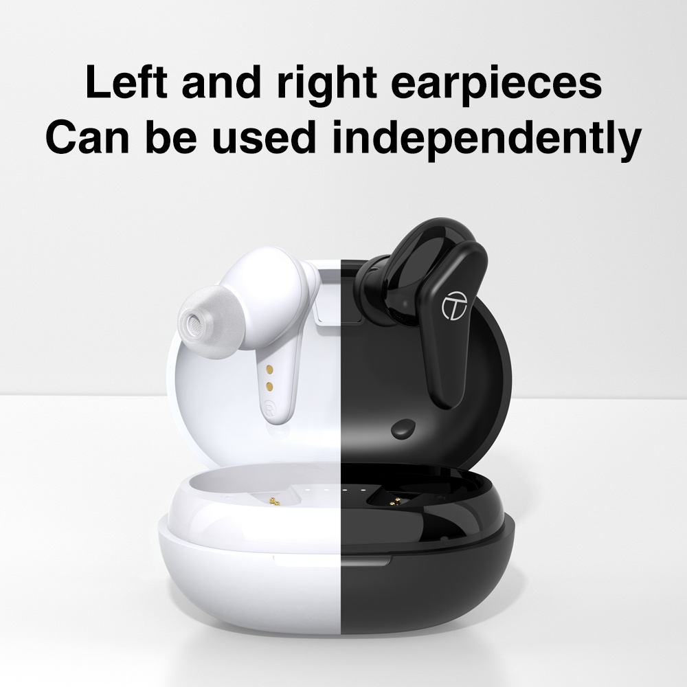 Tai nghe nhét tai không dây FAAEAL TRN AM1 TWS bluetooth 5.0 điều khiển cảm ứng giảm tiếng ồn có hộp sạc