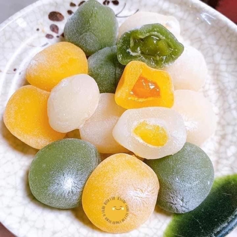 BÁNH MOCHI DẺO NHÂN TRÁI CÂY TƯƠI