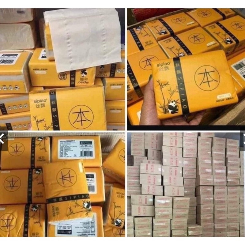 Thùng 30 gói giấy gấu trúc