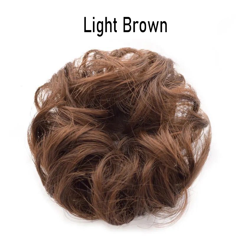 Dây Buộc Tóc Đính Hoa Vải Lông Tự Nhiên Dễ Thương Cho Bạn Gái