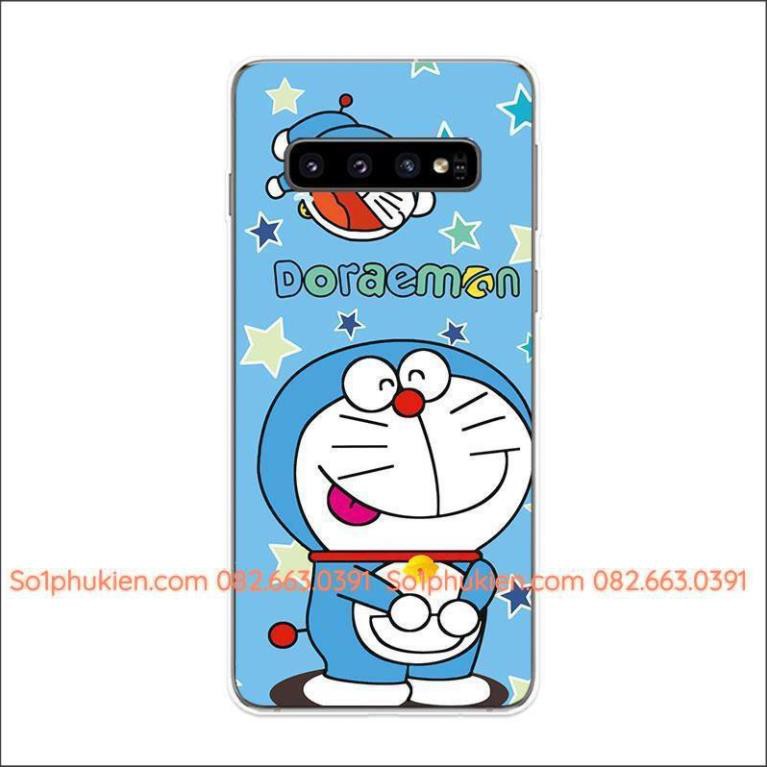 Ốp Lưng Samsung Galaxy S9 S9+ S10 S10+ Plus S10e S10 Lite dẻo in hình Doraemon đẹp