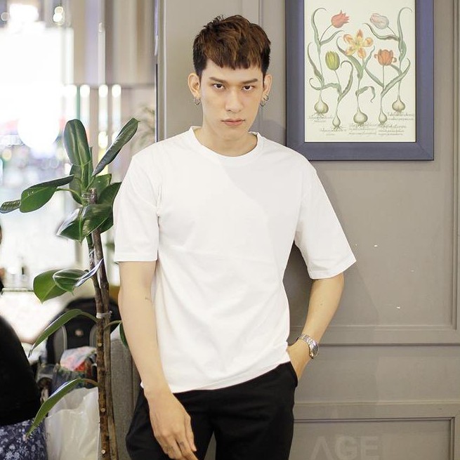 Áo Thun Trơn Trắng Áo Thun Nữ Cotton Mềm Mại Thoáng Mát | BigBuy360 - bigbuy360.vn