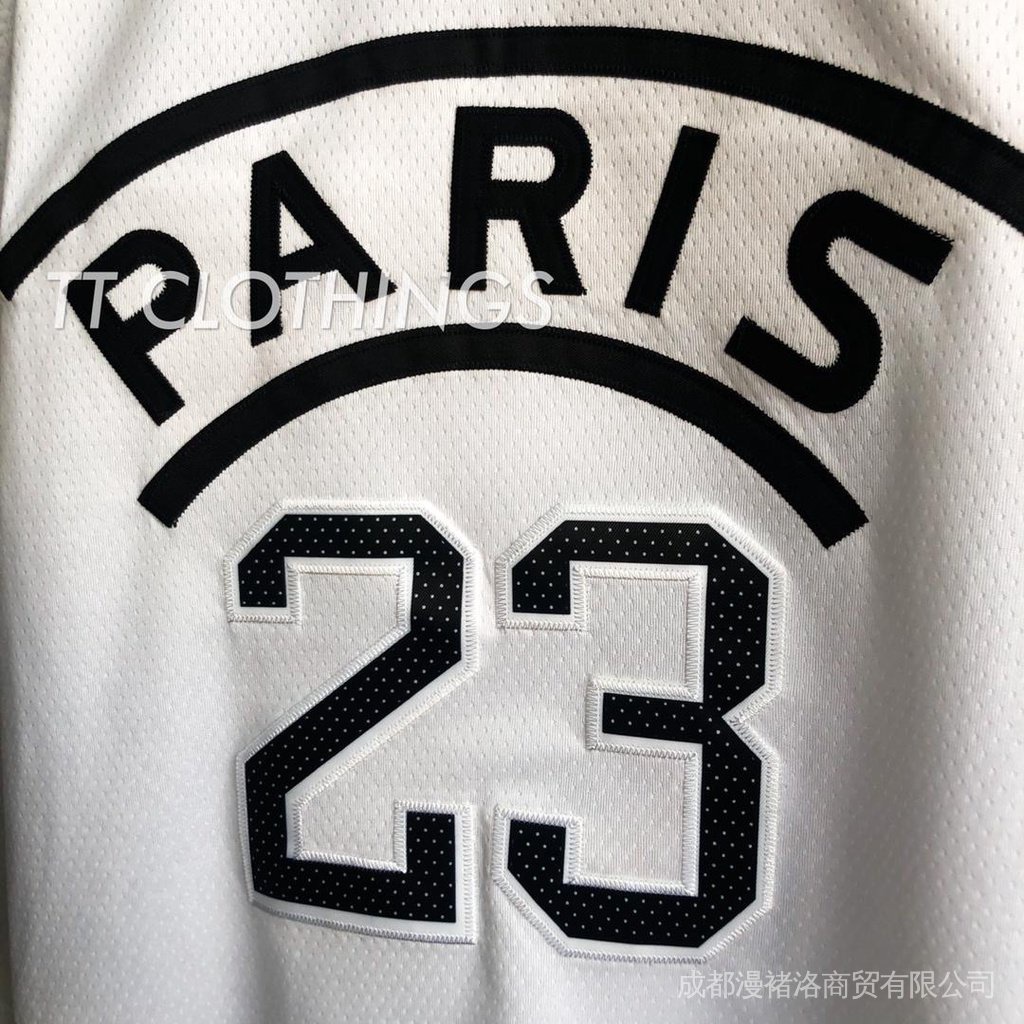Áo Thun Bóng Rổ Paris Saint Germain PSG x Michael Jordan NBA Jersi xJ1f