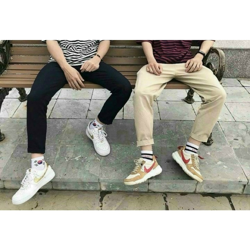 QUẦN BAGGY KAKI ỐNG SUÔNG BASIC FORM NAM NỮ ĐỀU MẶC ĐƯỢC,LƯNG THUN CO GIÃN