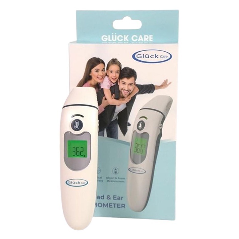 Nhiệt kế điện tử hồng ngoại đo thân nhiệt nhiệt độ -  Nhiệt kế Gluck Care FC IR100