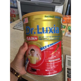 Sữa bột dr.luxia gain+ loại 900g