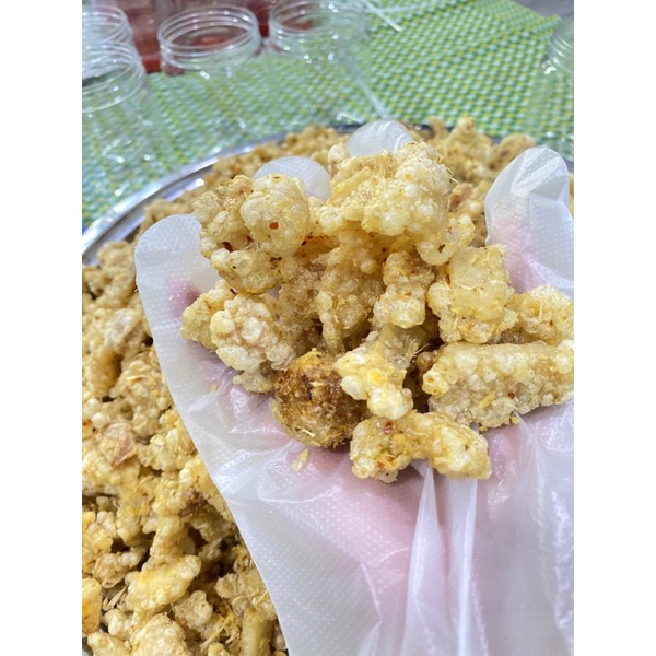 Tóp Mỡ Cháy Tỏi Lý Sơn Lan Anh nhà làm từ heo Quê Quảng Ngãi tỏi phi tại nhà ĐỘC QUYỀN da heo cháy tỏi tóp mỡ mắm tỏi
