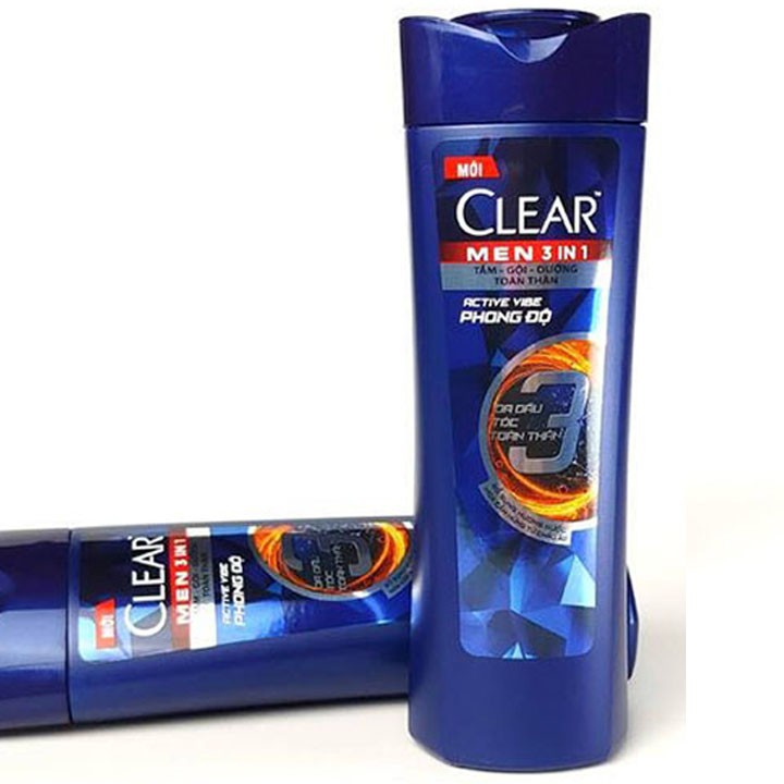 Dầu gội Clear Men 70g Active Vibe