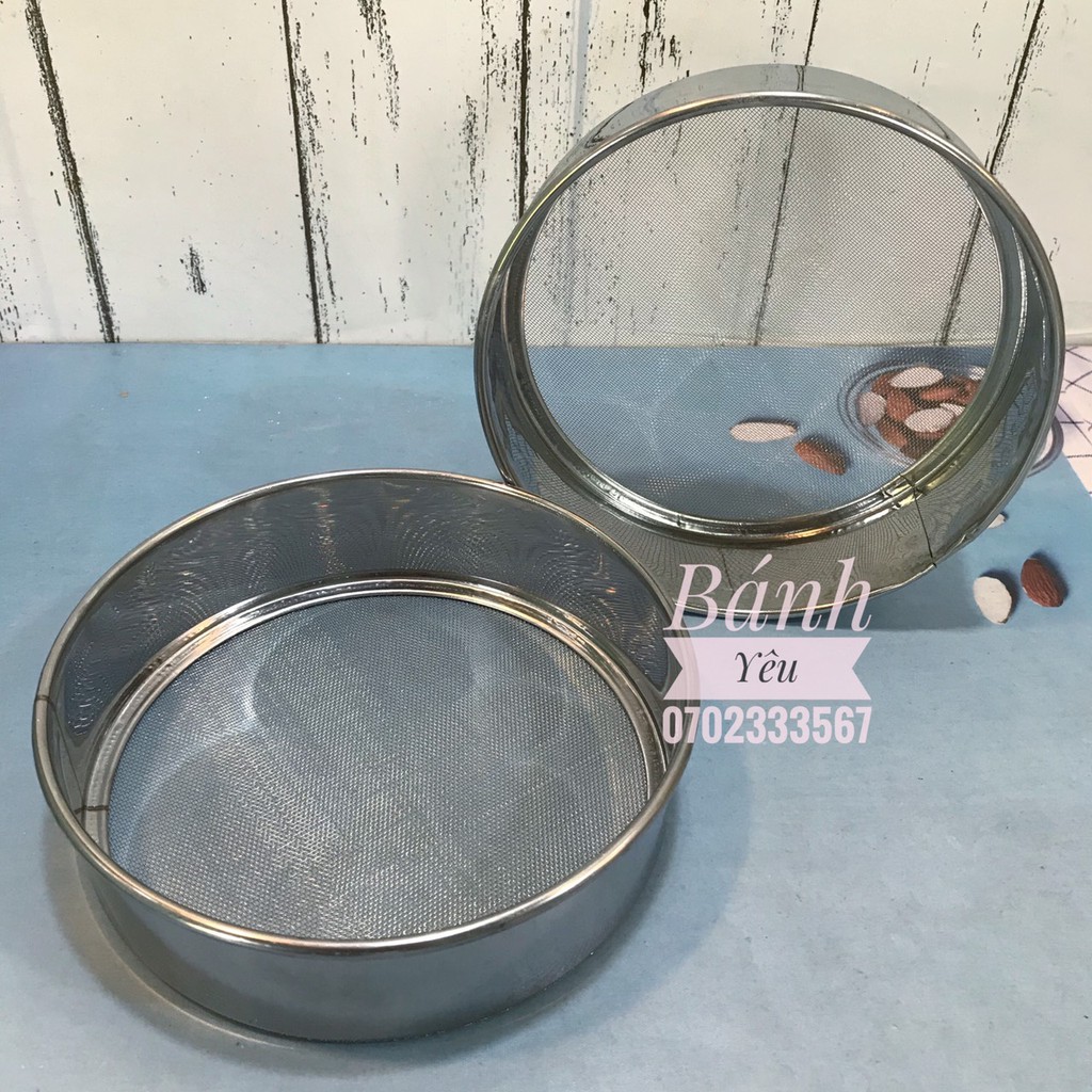 Dụng Cụ Ray Bột Inox Tròn - DC72