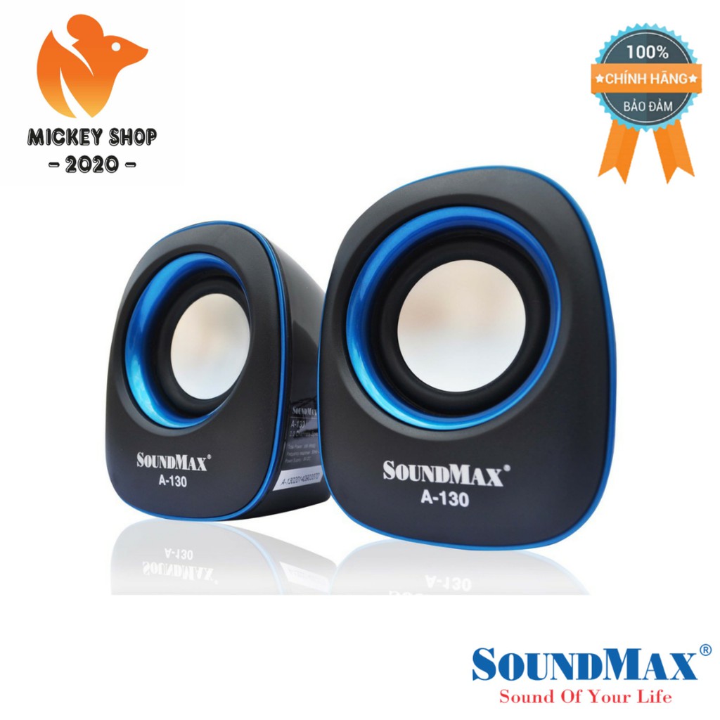 [ HSSV ] Loa Vi Tính SOUNDMAX A130 Nhỏ Gọn - CHÍNH HÃNG