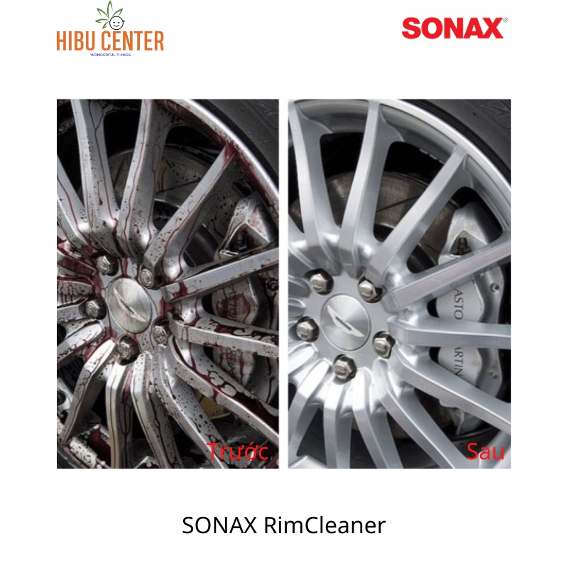 Dung Dịch Rửa Mâm Ô tô SONAX Rim Cleaner 500ml 429200