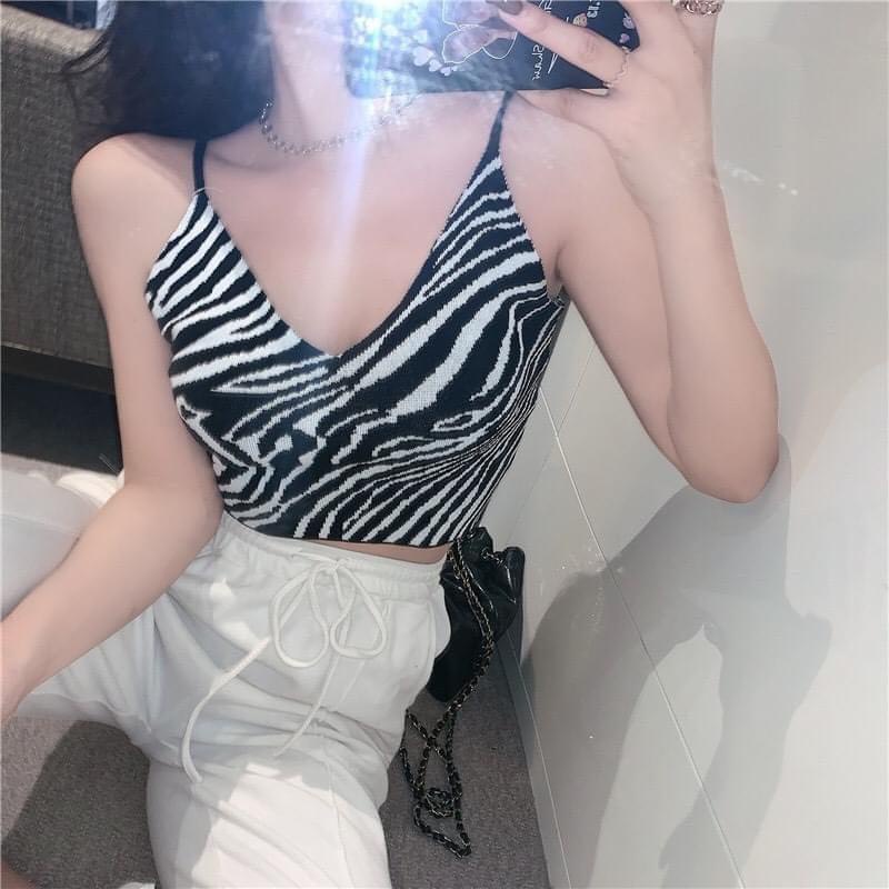 ÁO 2 DÂY SỌC VẰN HOT TREND ÁO HAI DÂY GỢI CẢM | BigBuy360 - bigbuy360.vn