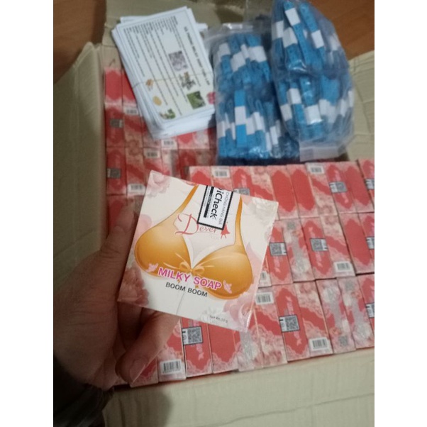 Xà phòng tăng kích thước v1 MILKY SOAP(tặng day đo và túi lưới)