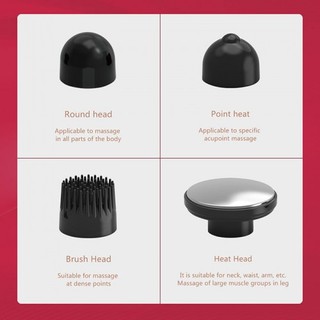 Máy massage cầm tay PL-622 - 4 đầu, pin sạc