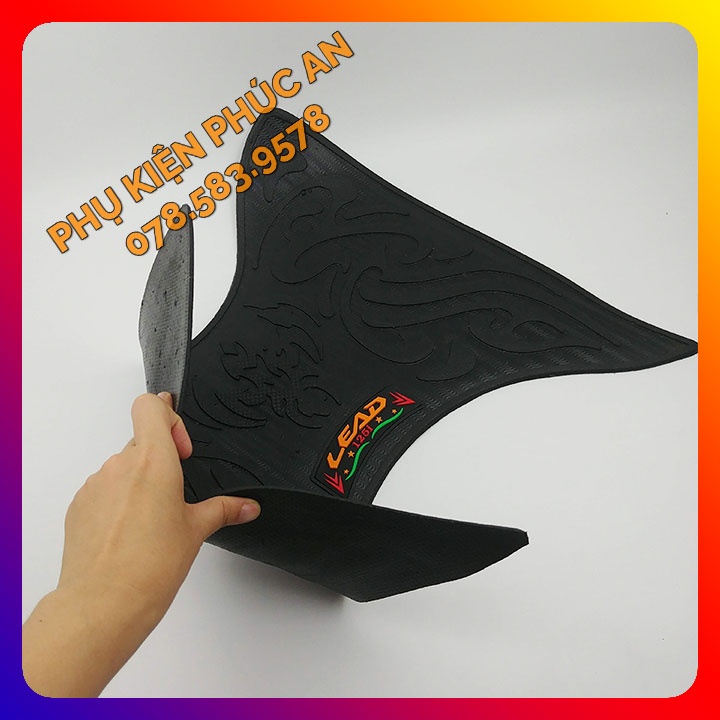 Thảm lót CAO SU trải sàn xe LEAD gác để chân trước 2009 2010 2011 2012 2013 2014 2015 2016 2017 2018 2019 2020 2021 2022