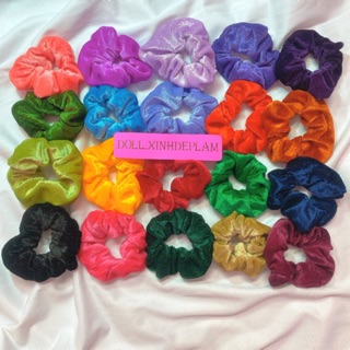 Velvet Scrunchies - cột tóc nhung nhiều màu khách tự chọn