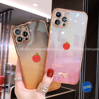 Ốp lưng nữ kst design viền mạ vàng dành cho iphone 12 / 12 pro / 12 pro max