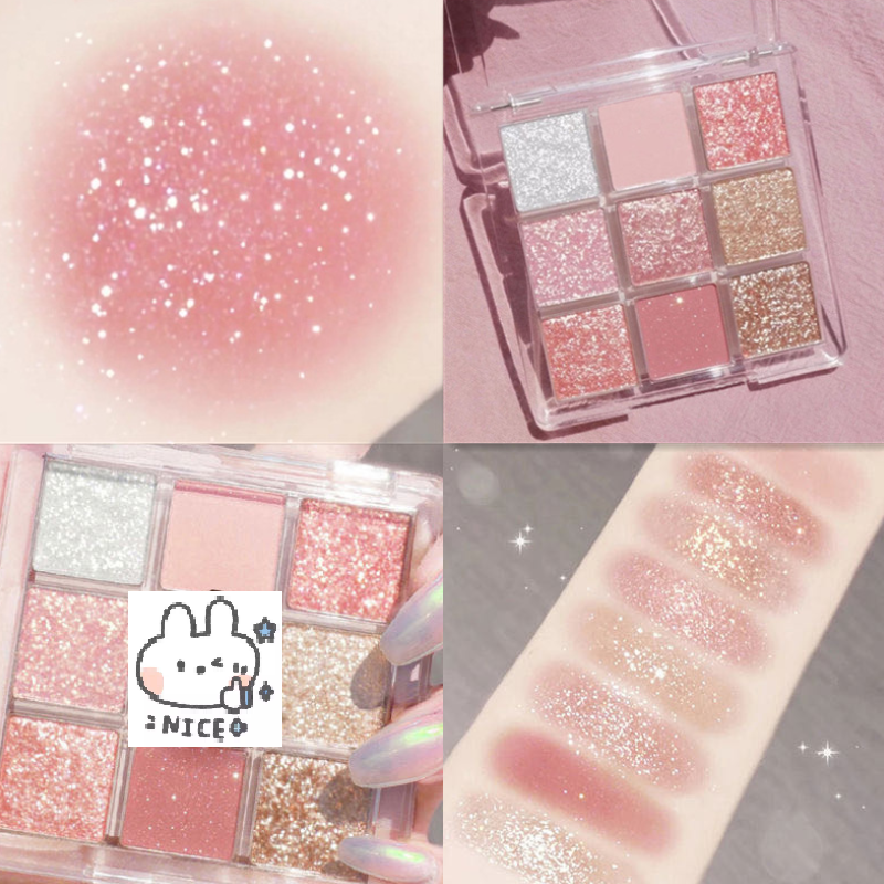 (Hàng Mới Về) Bảng Phấn Mắt 9 Màu Chống Thấm Nước Cao Cấp | BigBuy360 - bigbuy360.vn