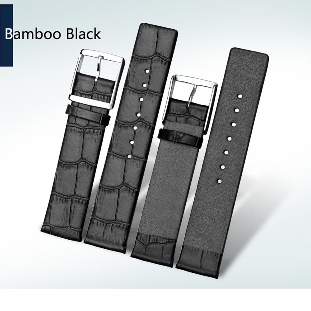 Dây Đeo Bằng Da Thật Dễ Tháo Gỡ Cho Đồng Hồ Thông Minh DW CK TISSOT CASIO Watch 14mm 16mm 18mm 20 22MM Huawei gt2