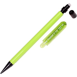 Bút chì kim caplet pentel nắp đậy 0.5mm a105c / chì kim vỏ nhựa màu neon ngòi 0.5mm / thiết kế thân bút nhỏ dài và nhẹ