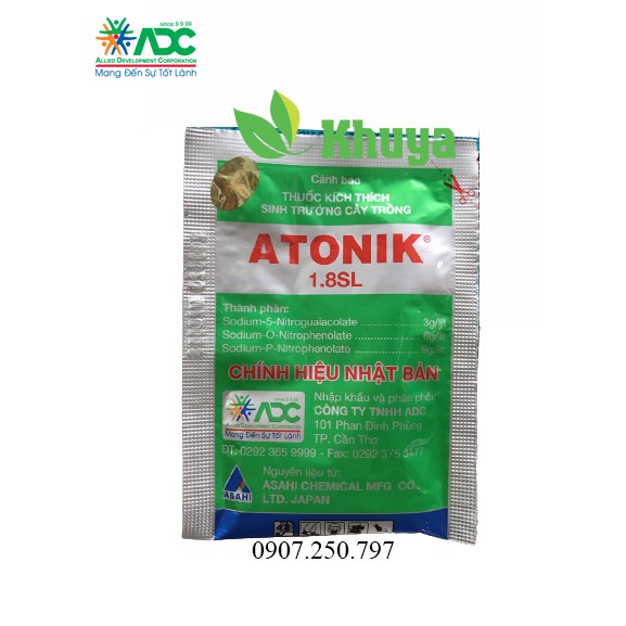 HỘP Kích thích sinh trưởng ATONIK 10ml và 15ml