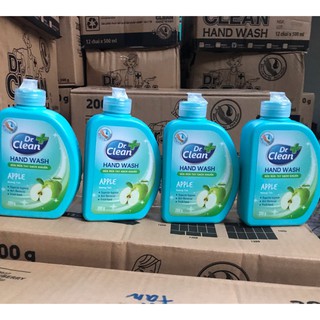 Nước rửa tay hương hoa quả dr. clean 200ml kháng khuẩn - sạch da