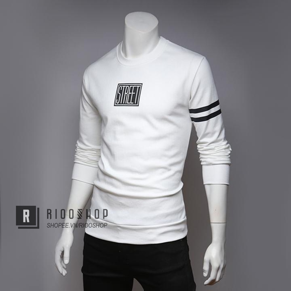 Áo thun nam tay dài hàn quốc street mới RKL014 - áo phông nam dài tay đẹp Riooshop | BigBuy360 - bigbuy360.vn