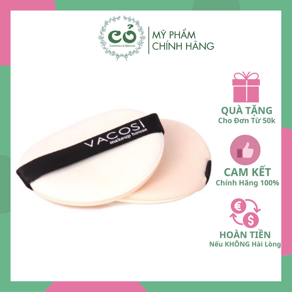 Bông phấn cushion Vacosi Accessories