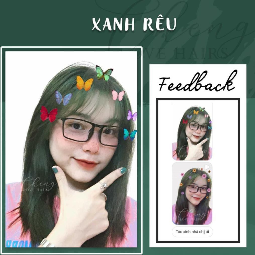 Thuốc nhuộm tóc XANH RÊU