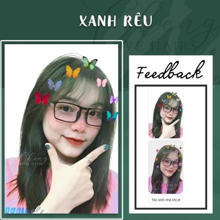 Thuốc nhuộm tóc xanh rêu