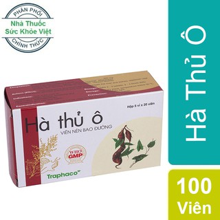 Hà Thủ Ô Traphaco ✅ ( Hàng Chính Hãng 100% )