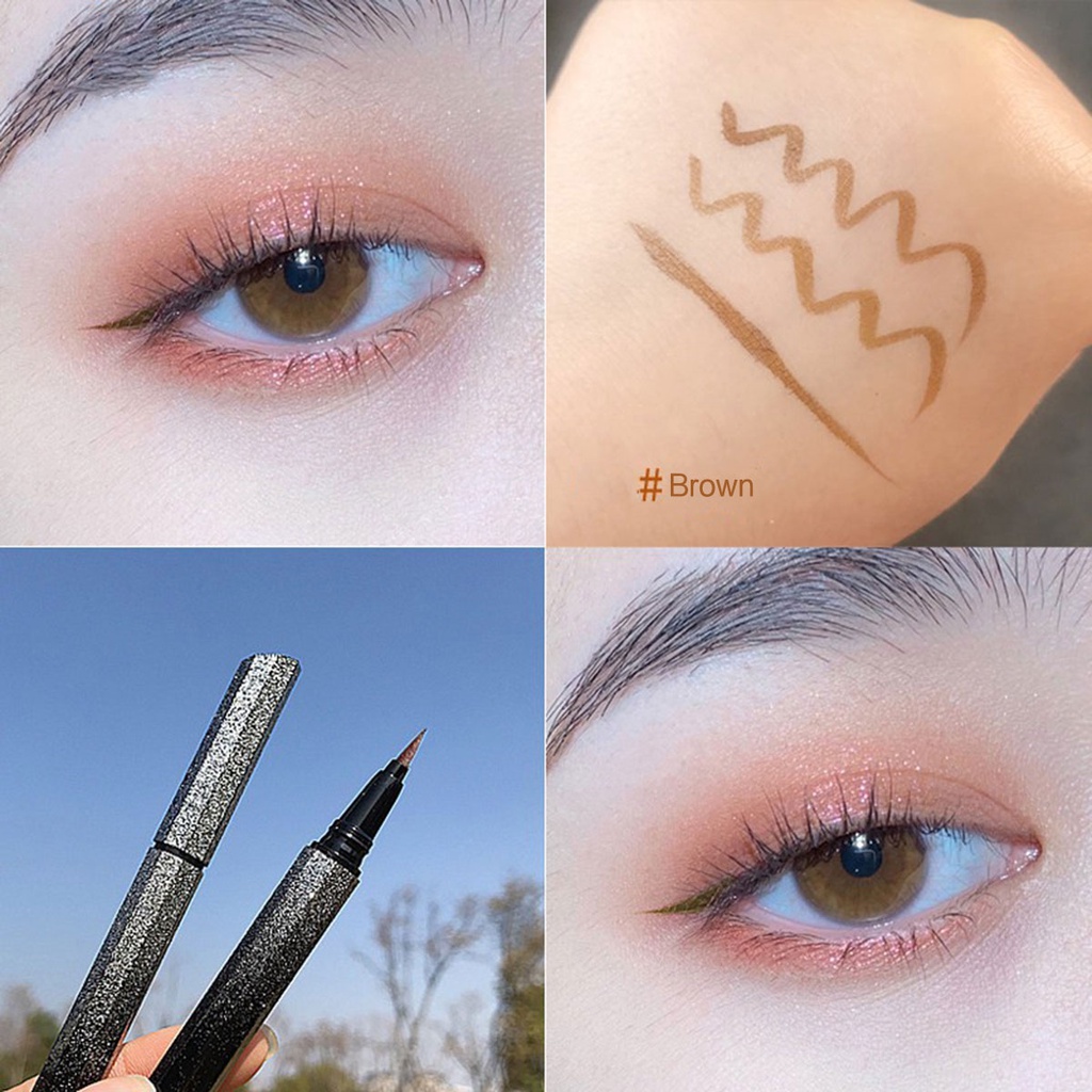 [Hàng mới về] Bút kẻ mắt kháng nước không nhòe mềm mượt lâu trôi dành cho người mới bắt đầu