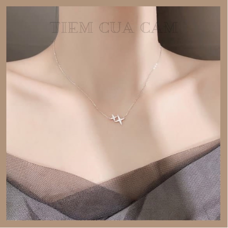 Dây chuyền bạc 925 hình ngôi sao nhỏ dễ thương Tiệm Của Cám
