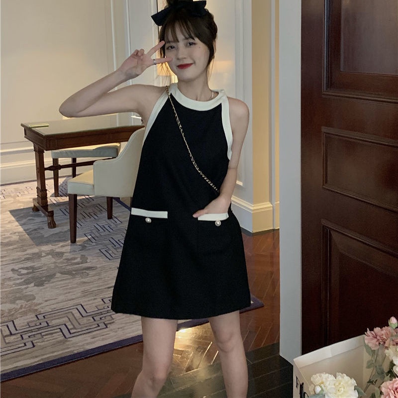 Đầm Sát Nách Thiết Kế Mới Thời Trang Mùa Hè Theo Phong Cách Hàn Quốc Cho Nữ