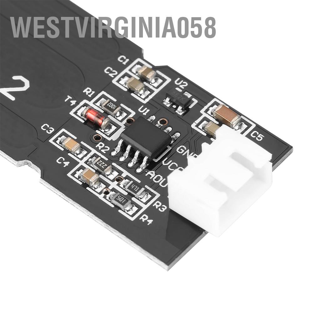 Westvirginia058 Capacitive Type Soil Moisture Sensor Corrosion Resistant Wide Voltage Work Module With Cable