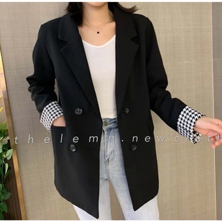 Áo khoác blazer nữ phong cách hàn quốc - bla22015