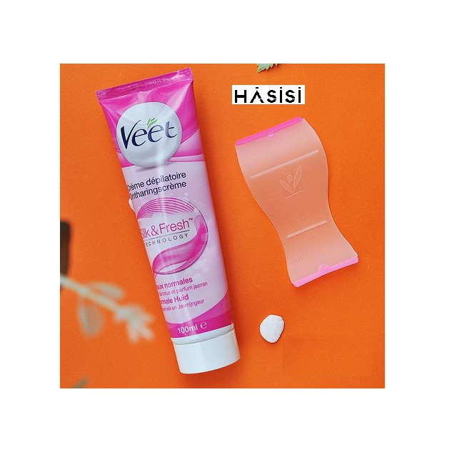 KEM TẨY LÔNG VEET SILK & FRESH TECHNOLOGY NORMAL SKIN 100ML ( HỒNG ) | BigBuy360 - bigbuy360.vn