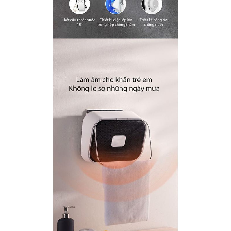 Máy sưởi nhà tắm Midea  HFY20Y