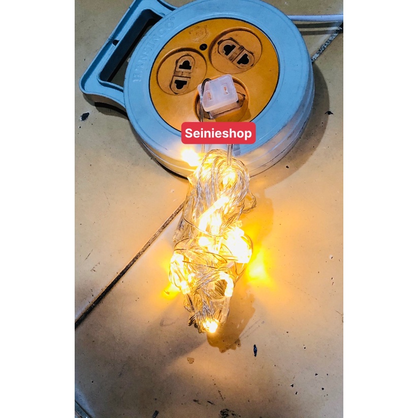 Đèn Nháy Trang Trí Noel Trang Trí Tết 5m Nhiều Chế Độ Nháy