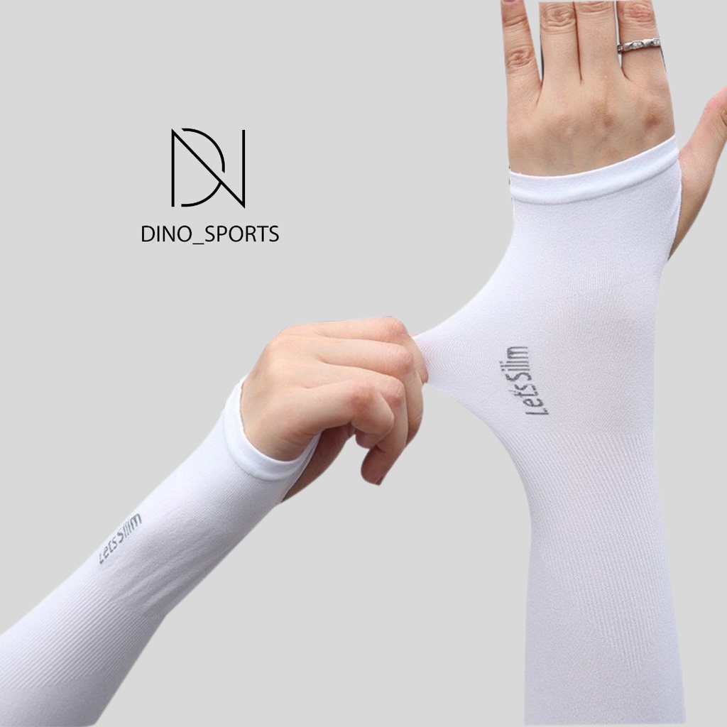 Gang tay chống nắng DINO SPORTS bao tay, tất, vớ chống nắng xỏ ngón phù hợp cho cả nam và nữ