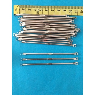 Combo 10/20/50 cây nặn mụn Inox 2 đầu/Cây nặn mụn đầu tròn