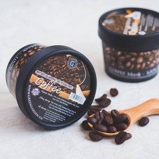 Bột mặt nạ bùn khoáng và cà phê Green Garden