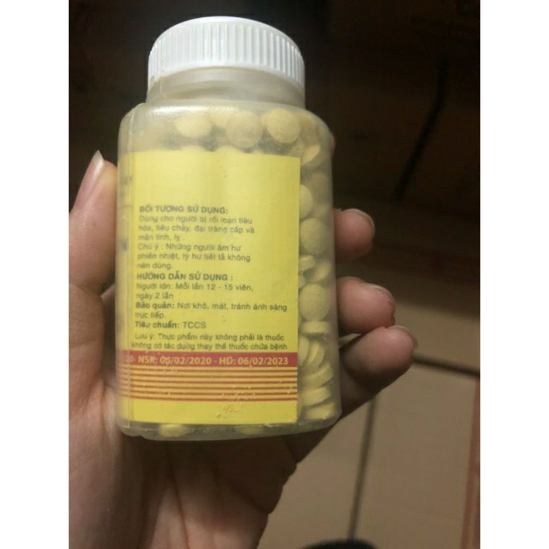 ( AN PHƯỚC PHARMA) VIÊN HƯƠNG LIÊN BERBERIN 500 VIÊN