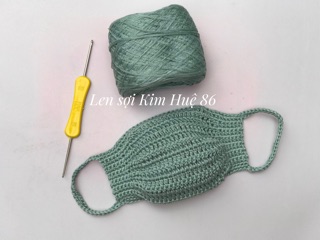 Cotton bóng 4 sợi chập - Sợi Fingering (BK 150/48)