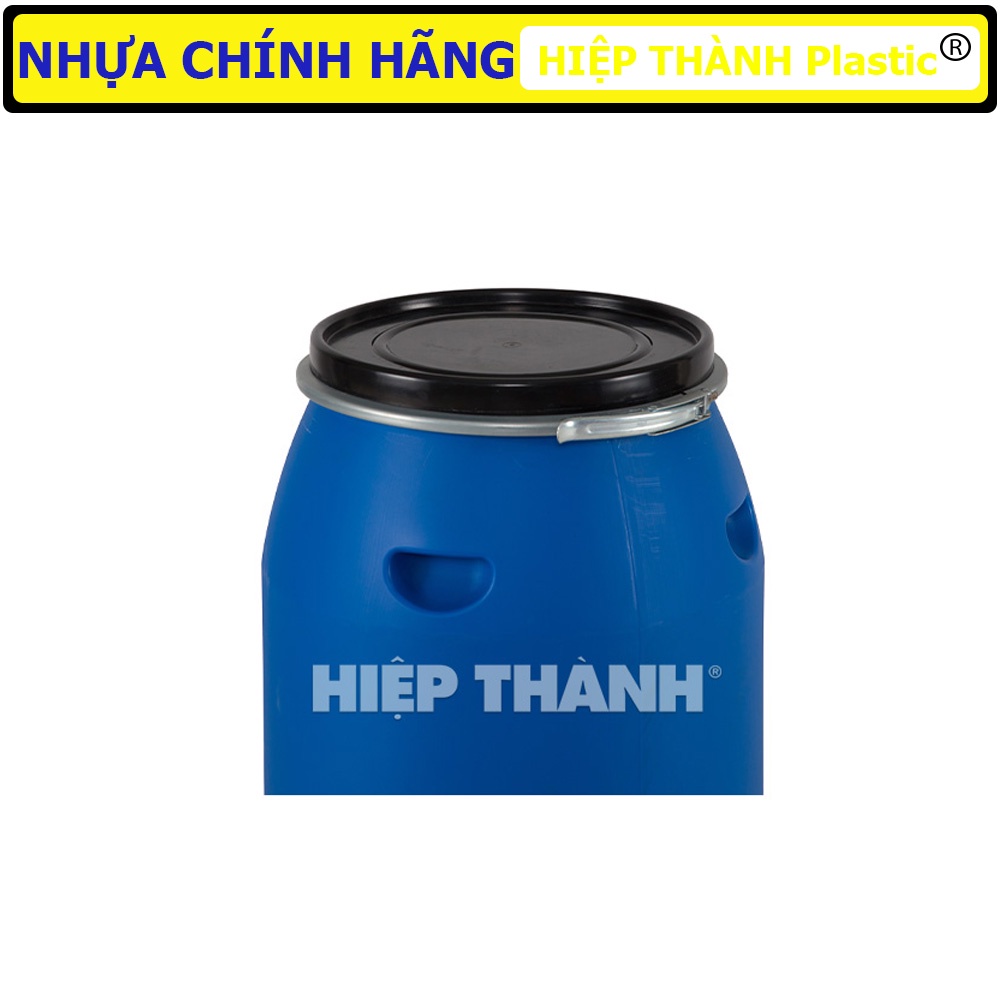 Thùng Phuy Nhựa 110 Lít Mới 100% - Thùng Phi Nhựa Dùng Trong Sinh Hoạt và Sản Xuất Nhỏ - Nhựa Hiệp Thành Chính Hãng