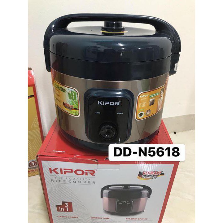 Nồi cơm điện 1,8 lít KIPOR KP-N 5618 chính hãng giá tốt