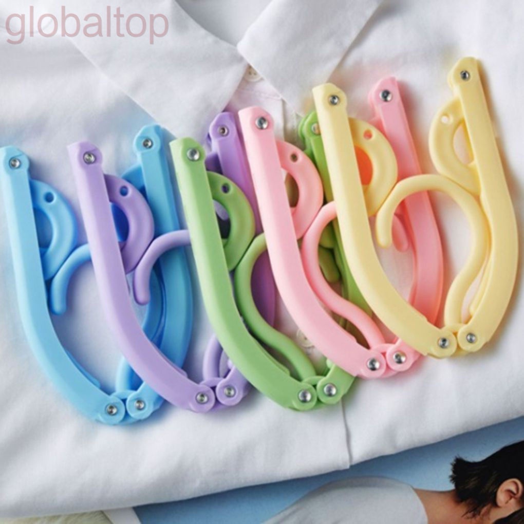 Móc nhựa treo quần áo màu sắc ngẫu nhiên