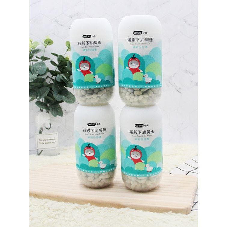 [HOT] Hạt Khử Mùi Chó Mèo CATURE 450ml - Hạt Khử Mùi Cát Vệ Sinh 3 Mùi Hương