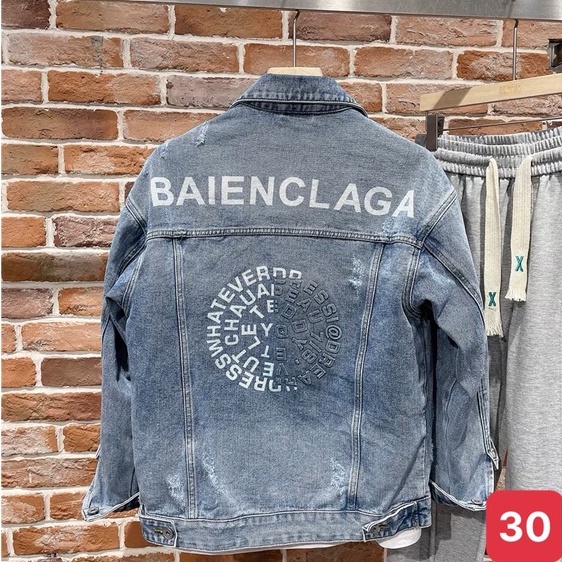 Áo khoác jean nam màu xanh nhạt trơn rách chất bò cao cấp co dãn 4 chiều, áo khoác rin nam đẹp ADO H30 Mẫu Mới