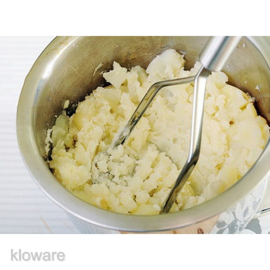 Dụng Cụ Nghiền Khoai Tây Bằng Thép Không Gỉ 25x9.5cm